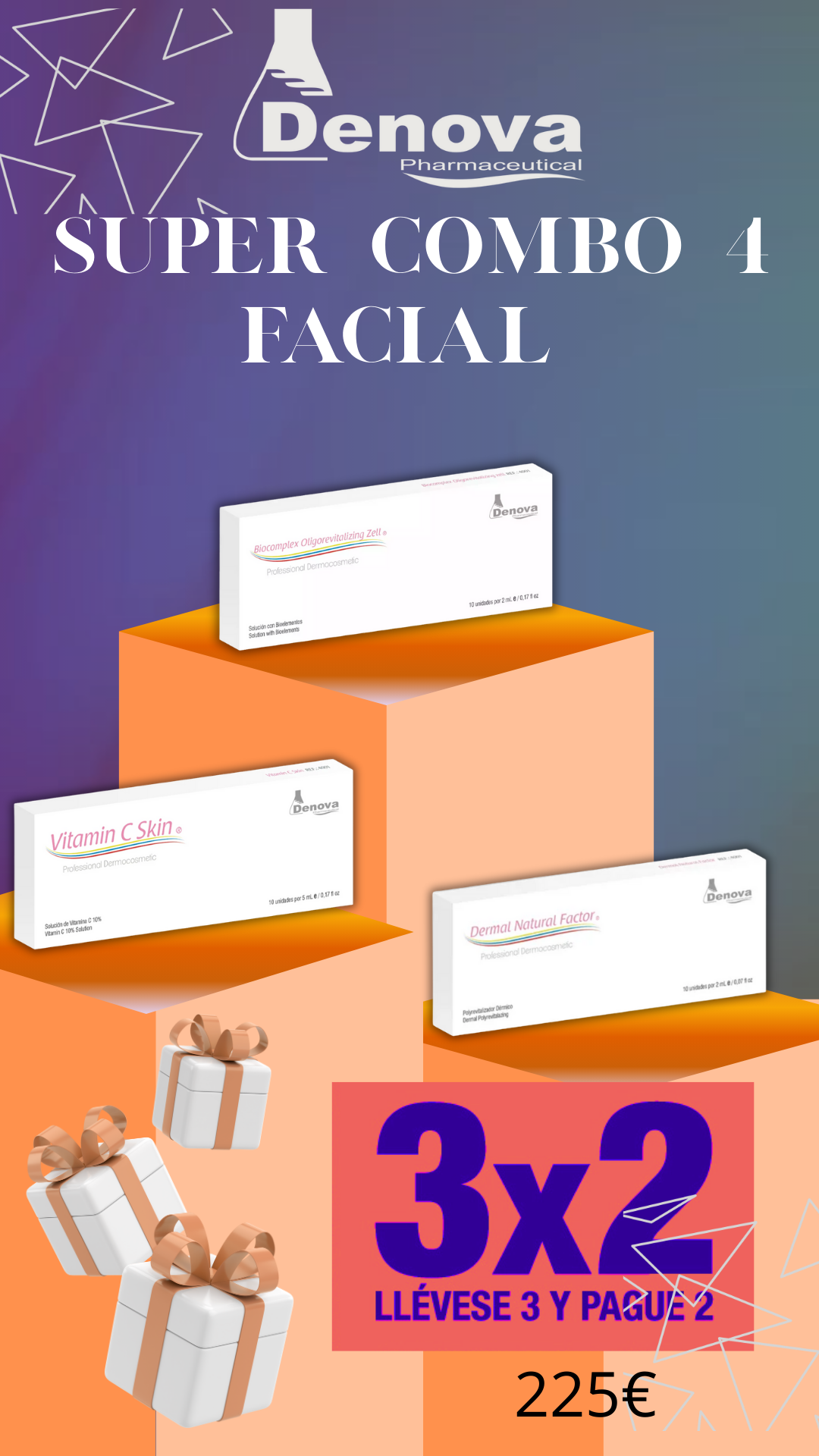 COMBO 4 FACIAL OFERTA 3 X 2